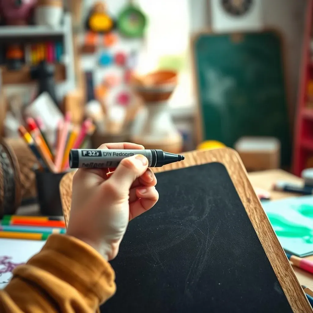 Choisir les matériaux pour fabriquer un tableau noir pour enfants