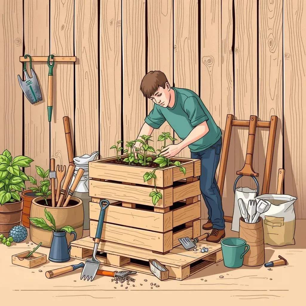 Comment construire facilement des jardinières en palettes : guide pratique