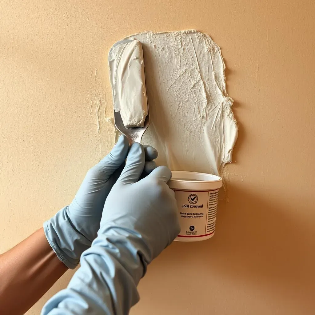 Comment finir et peindre après avoir réparé un trou dans un mur de plâtre