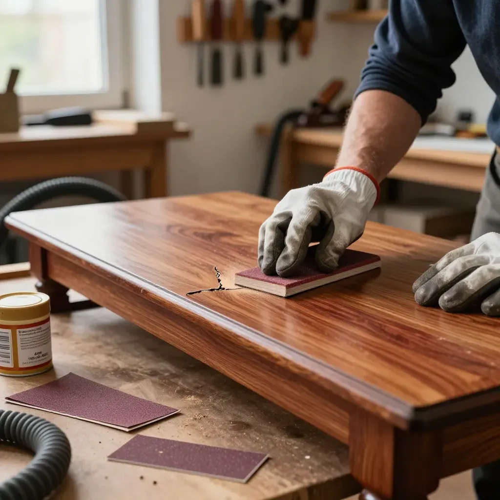 Comment poncer un meuble avant teinture Toulouse - Guide complet
