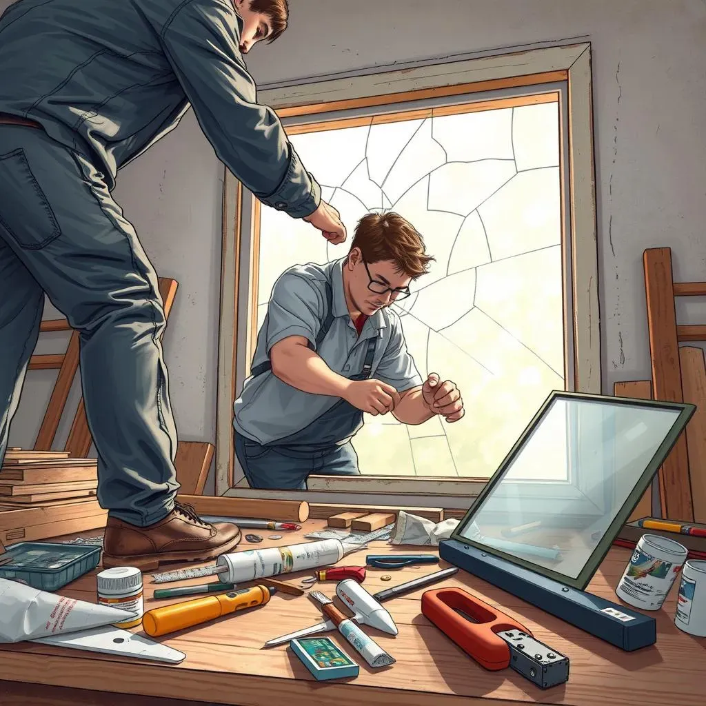 Facile ! Comment remplacer une vitre cassée à la maison