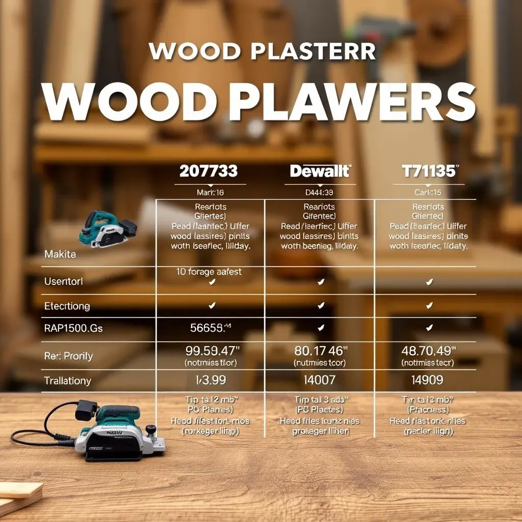 Comparatif des différents modèles de raboteuses pour bois