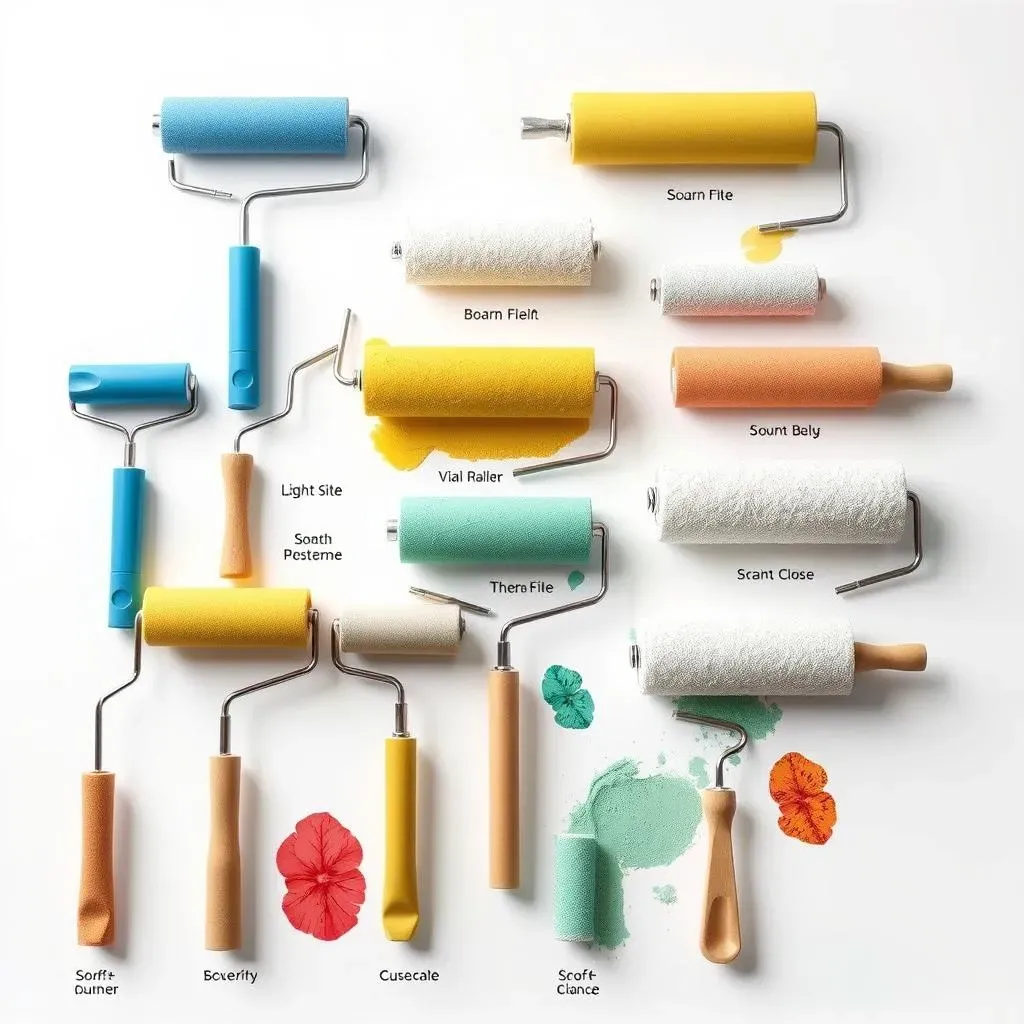 Comparatif des différents types de rouleaux de peinture