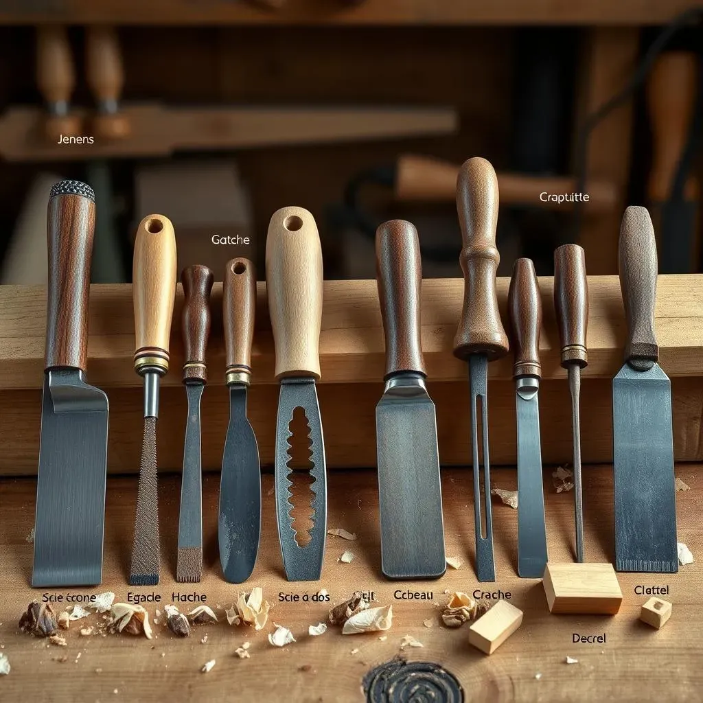 Comparatif détaillé des outils de coupe manuels pour le bois