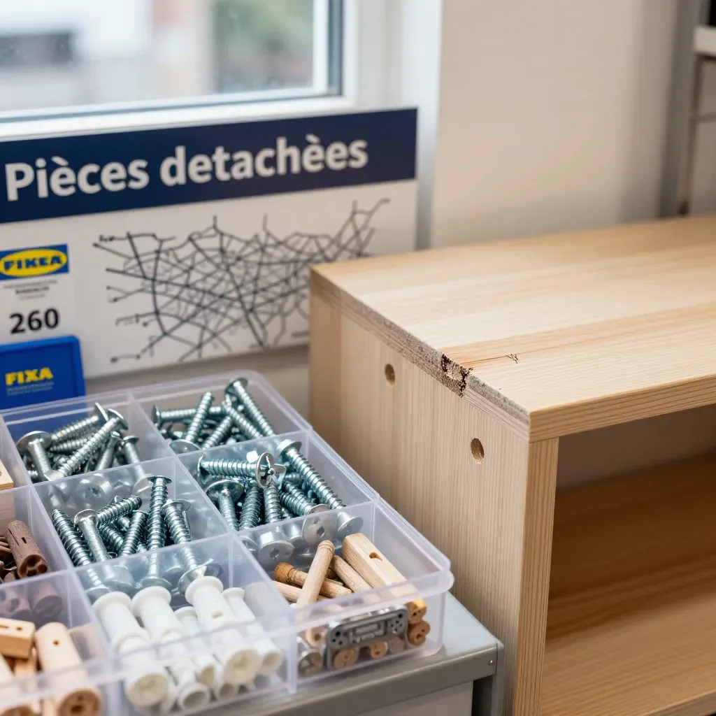 Comparatif kits réparation meubles IKEA Bordeaux 