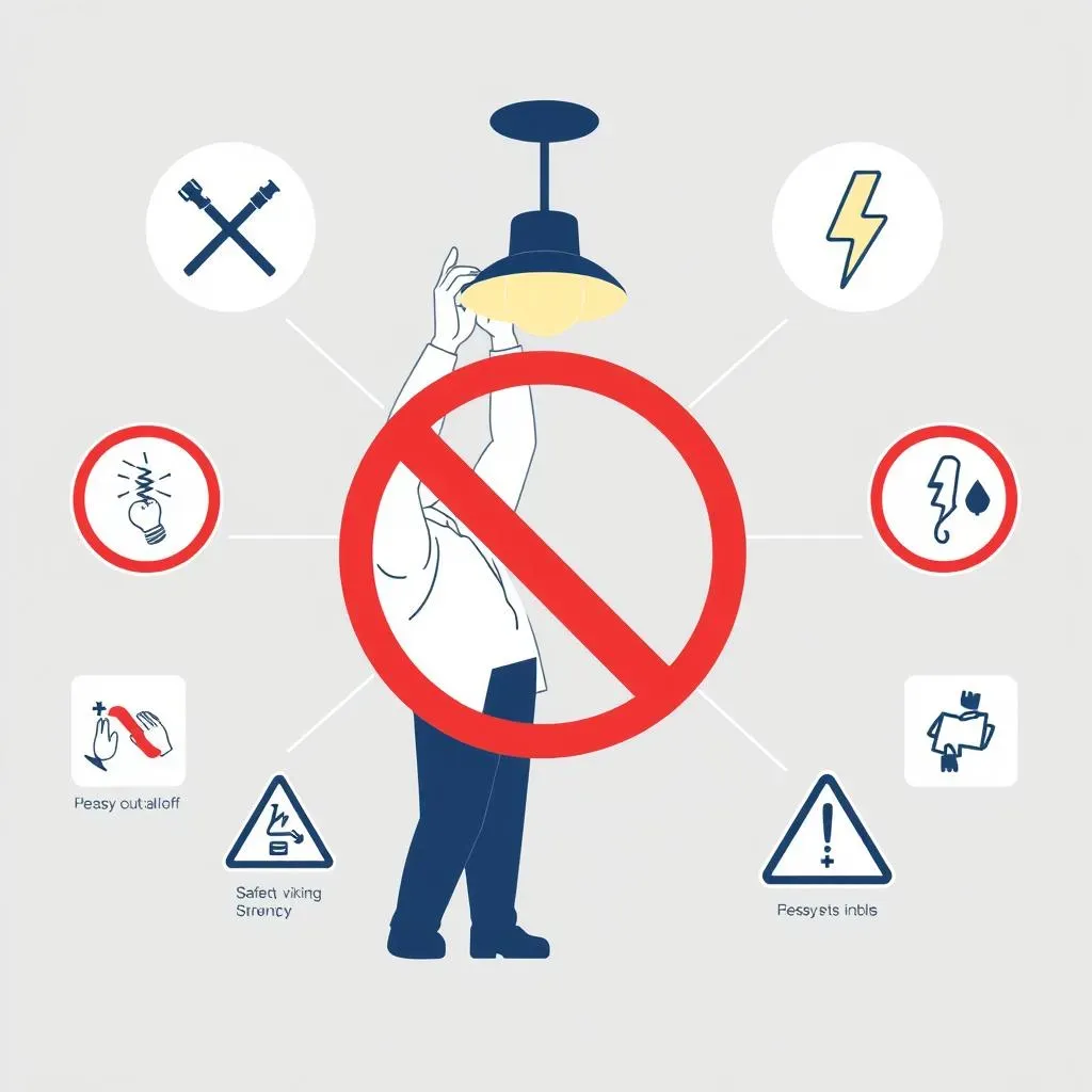 Conseils de sécurité importants quand installer un plafonnier