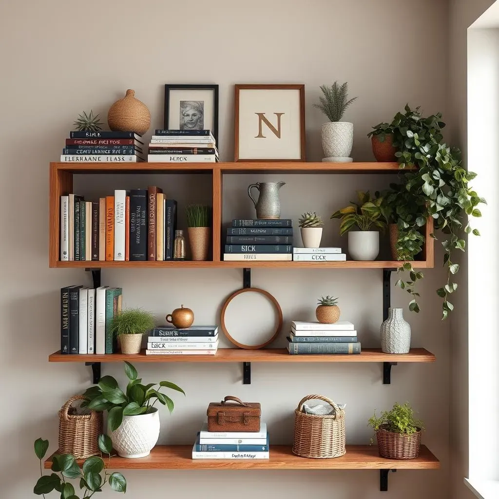 Conseils pour décorer et organiser votre étagère murale consolidée