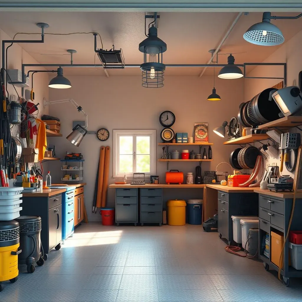 Conseils pratiques et astuces pour vos idées pour éclairer un garage DIY