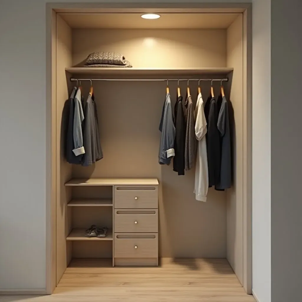  Créer un dressing dans un petit espace 