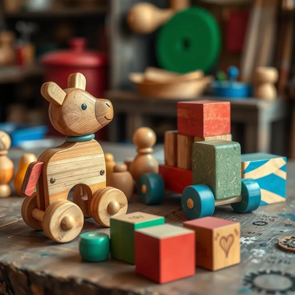 Des idées simples de bricolage pour des jouets en bois pour débuter