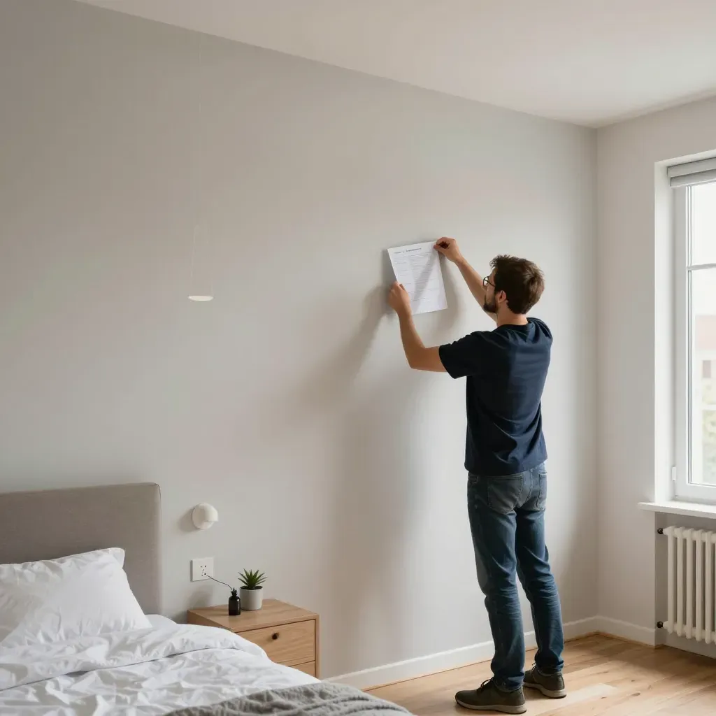  Étape poser revêtement mural adhésif Toulouse 