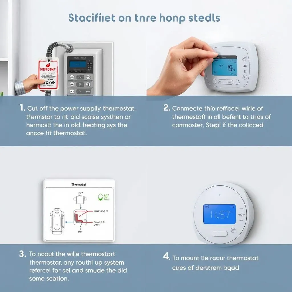 Étapes clés du tutoriel pour installer un thermostat connecté