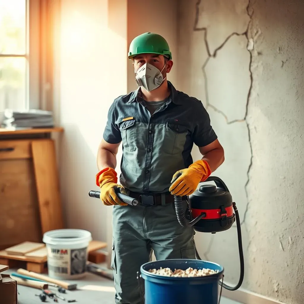 Étapes clés du tutoriel pour réparer un mur fissuré