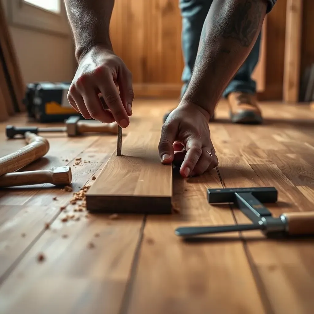 Étapes clés pour remplacer une lame de parquet abîmée facilement