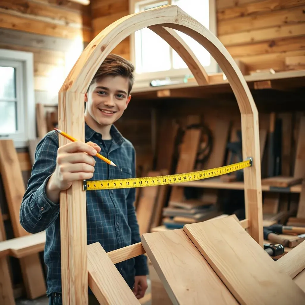 Étapes du tutoriel pour créer votre arche de jeux en bois