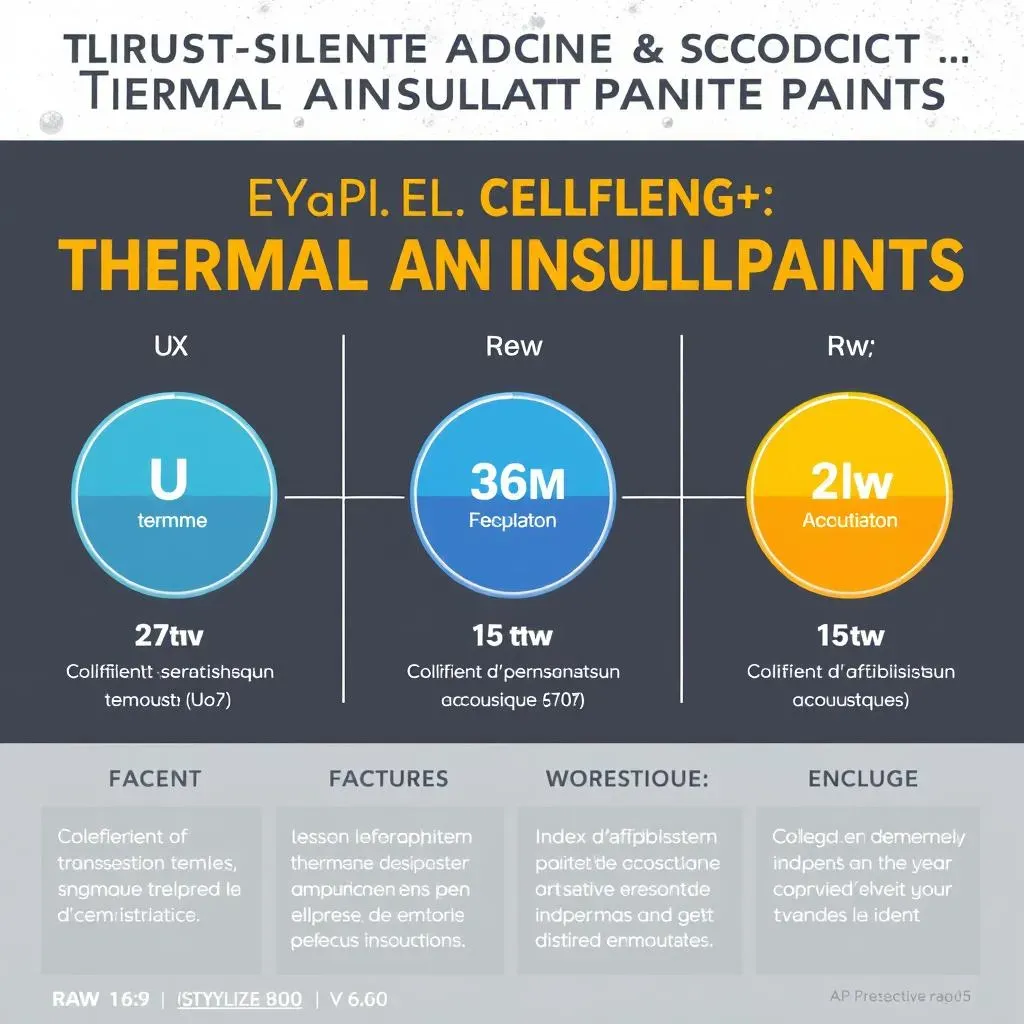 Évaluation des peintures isolantes : les critères importants