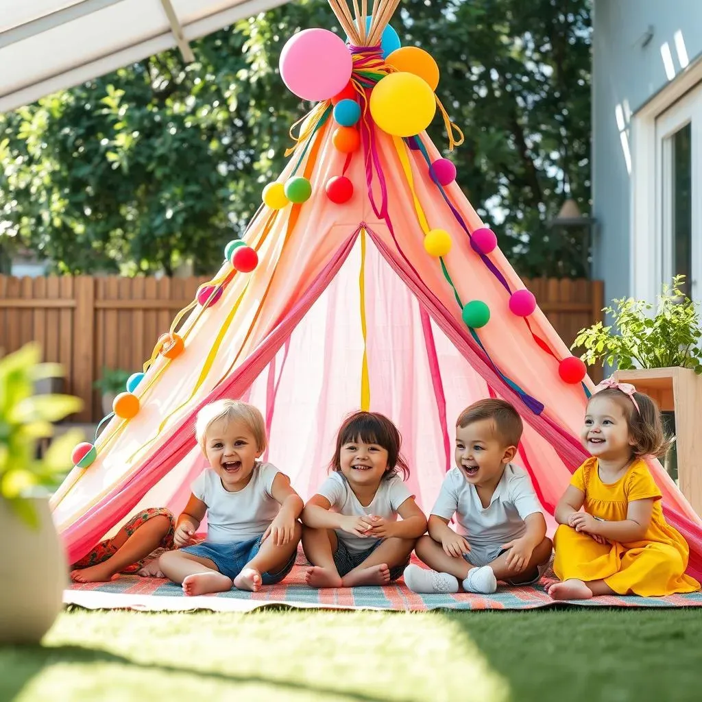 Fabriquer un tipi pour enfant : des idées simples et amusantes