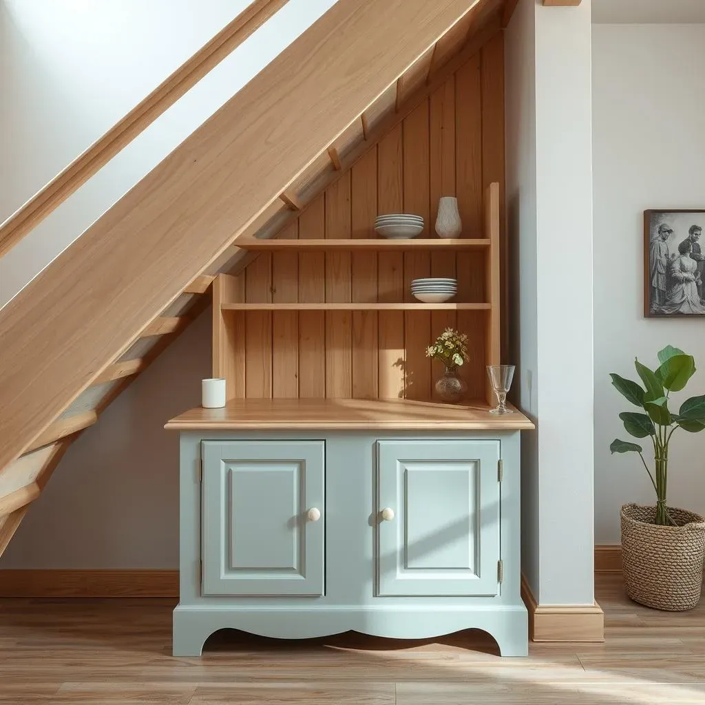 Finitions et astuces pour un meuble sous escalier parfait