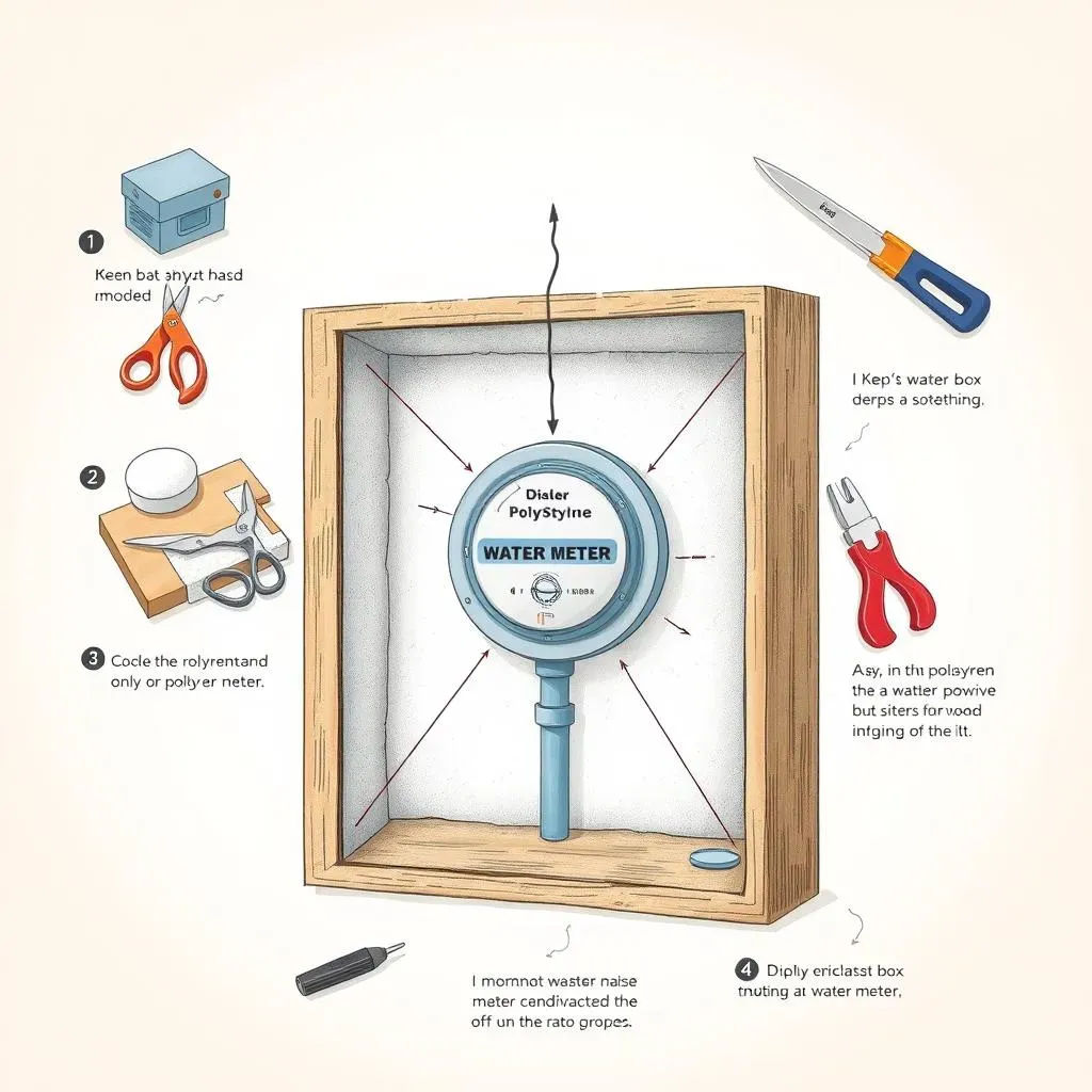 Guide étape par étape pour fabriquer une boîte isolante efficace pour compteur d’eau