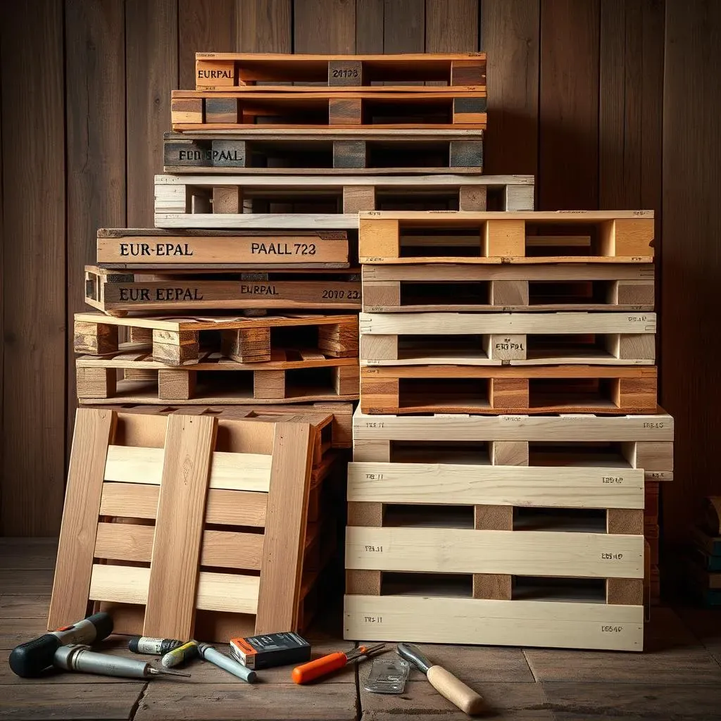 Guide pour choisir des palettes pour le bricolage : les différents types