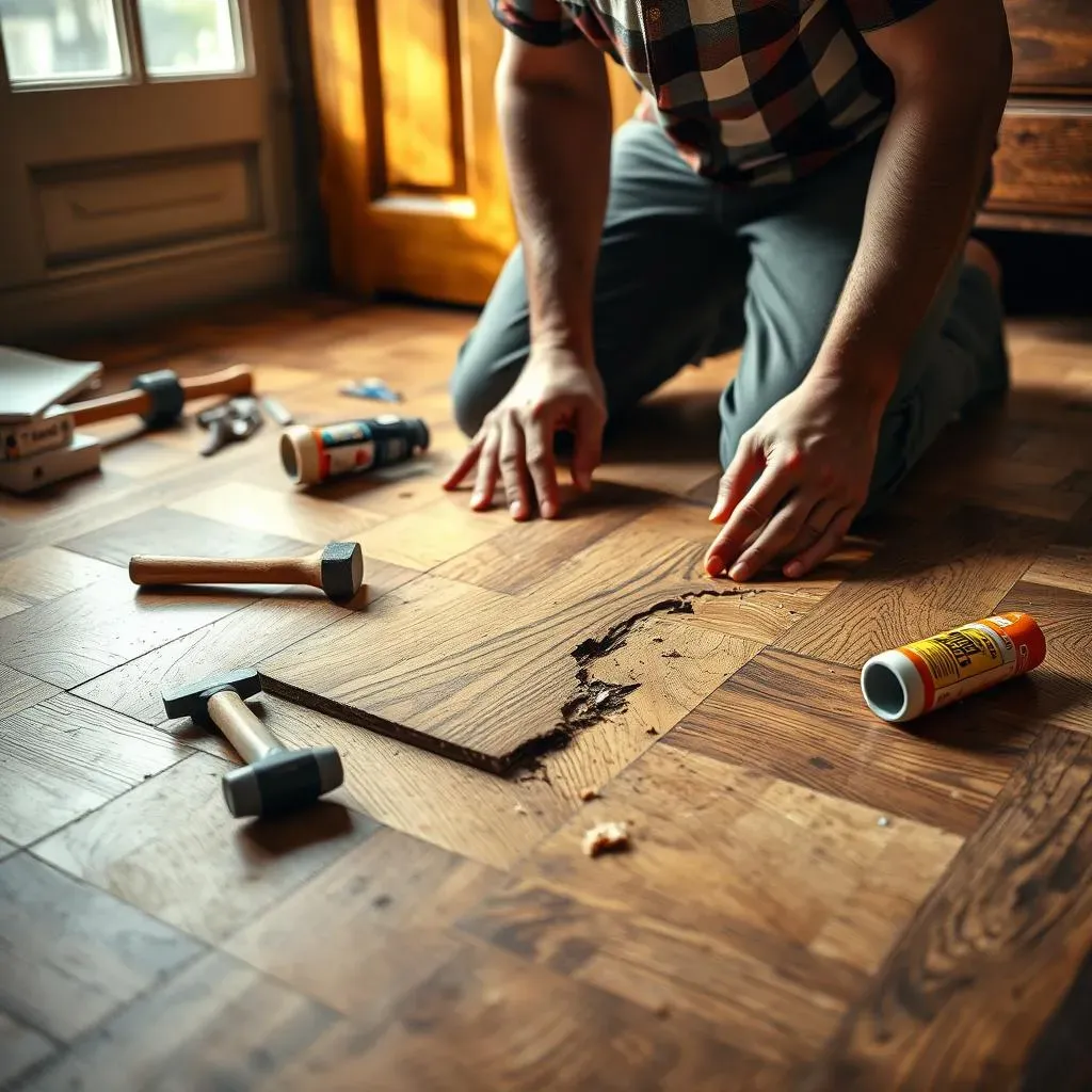 Facile et Rapide : guide pour remplacer une lame de parquet abîmée