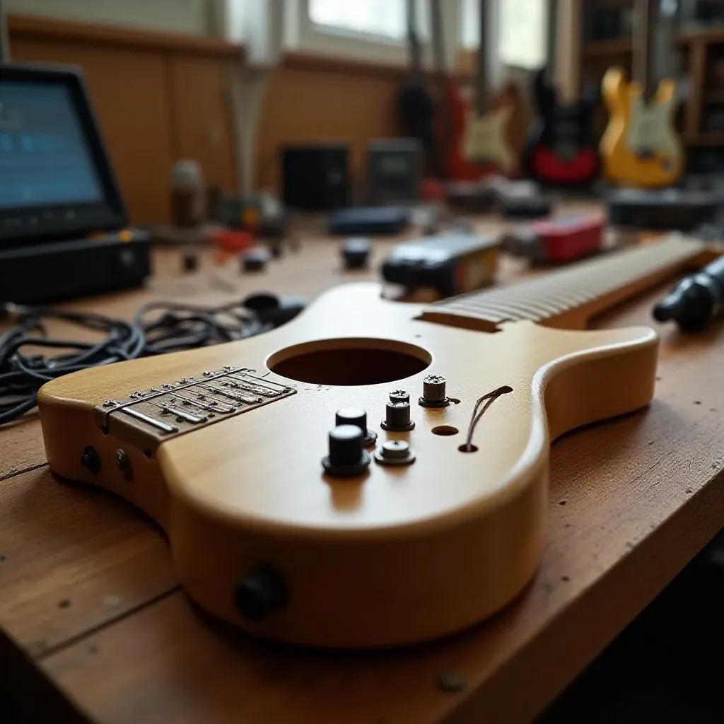 Guitare Électrique DIY