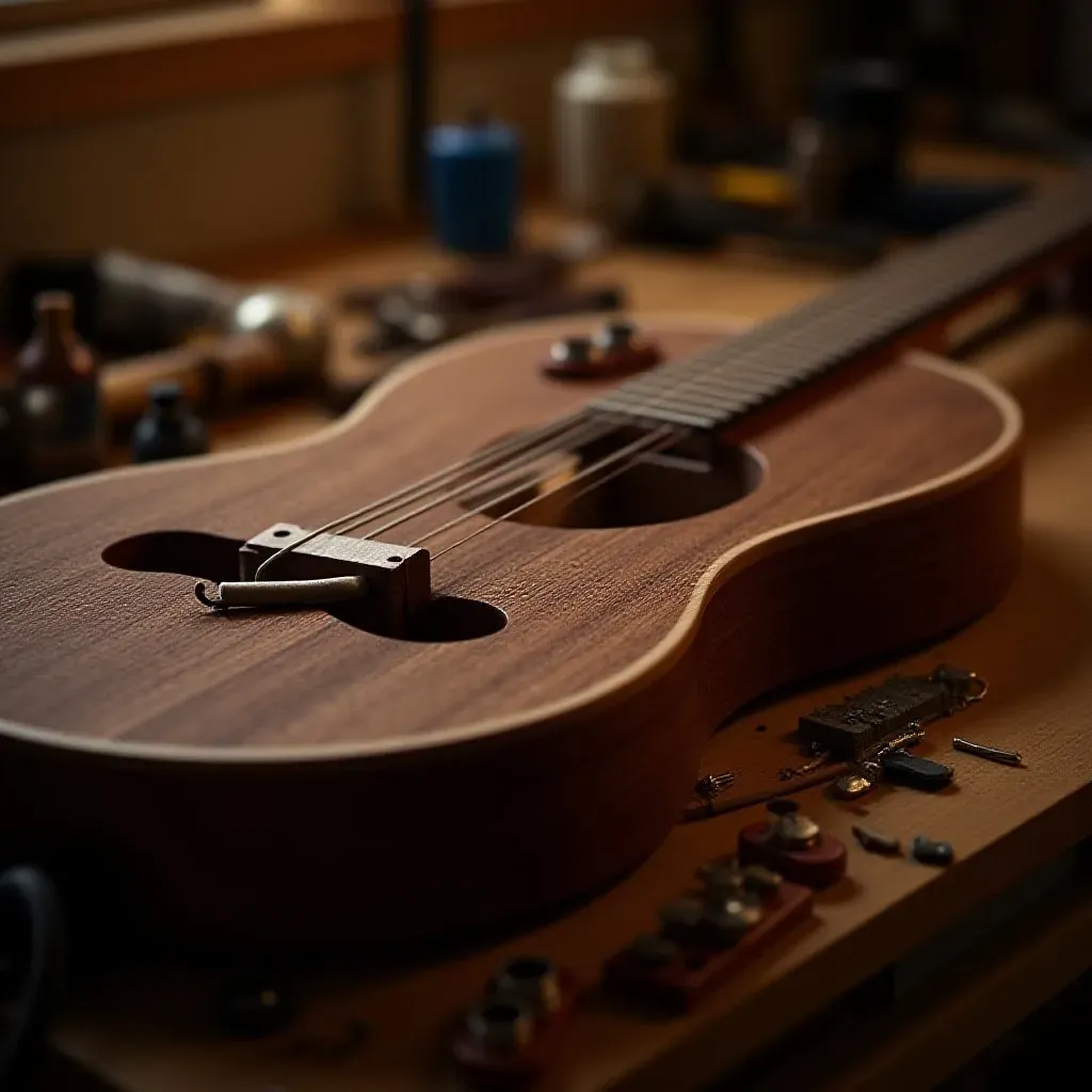 Guitare Électrique DIY 