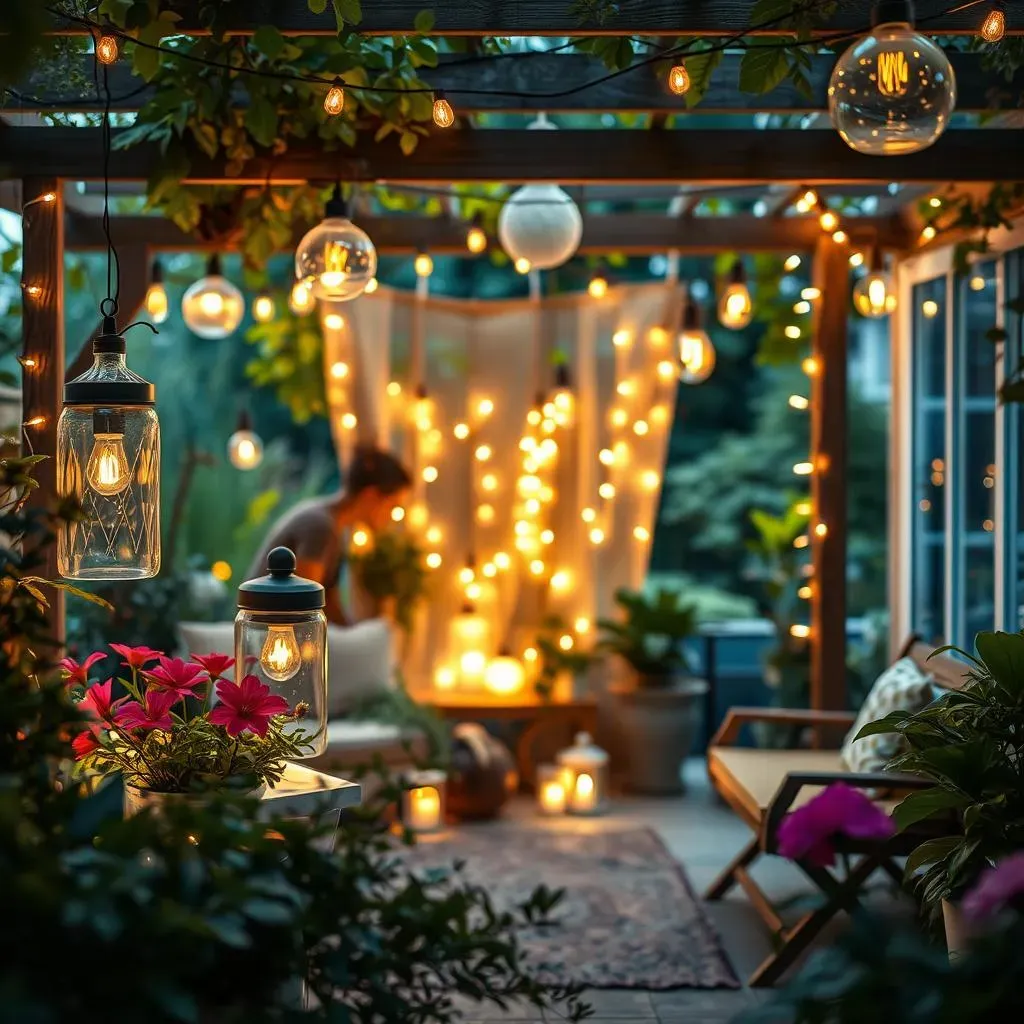 Illuminez Votre Oasis : Idées de Bricolage pour Éclairer un Jardin