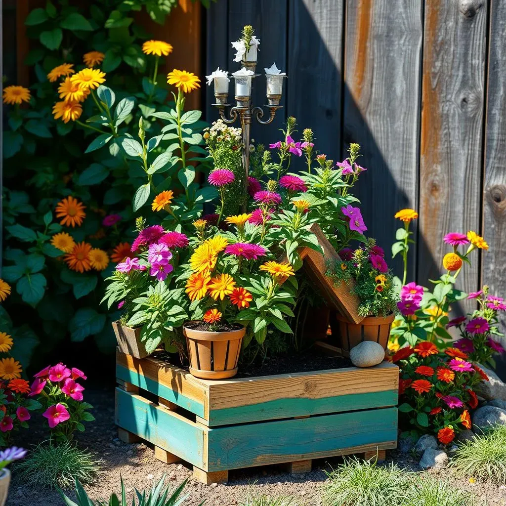 Idées originales pour créer des jardinières en palettes