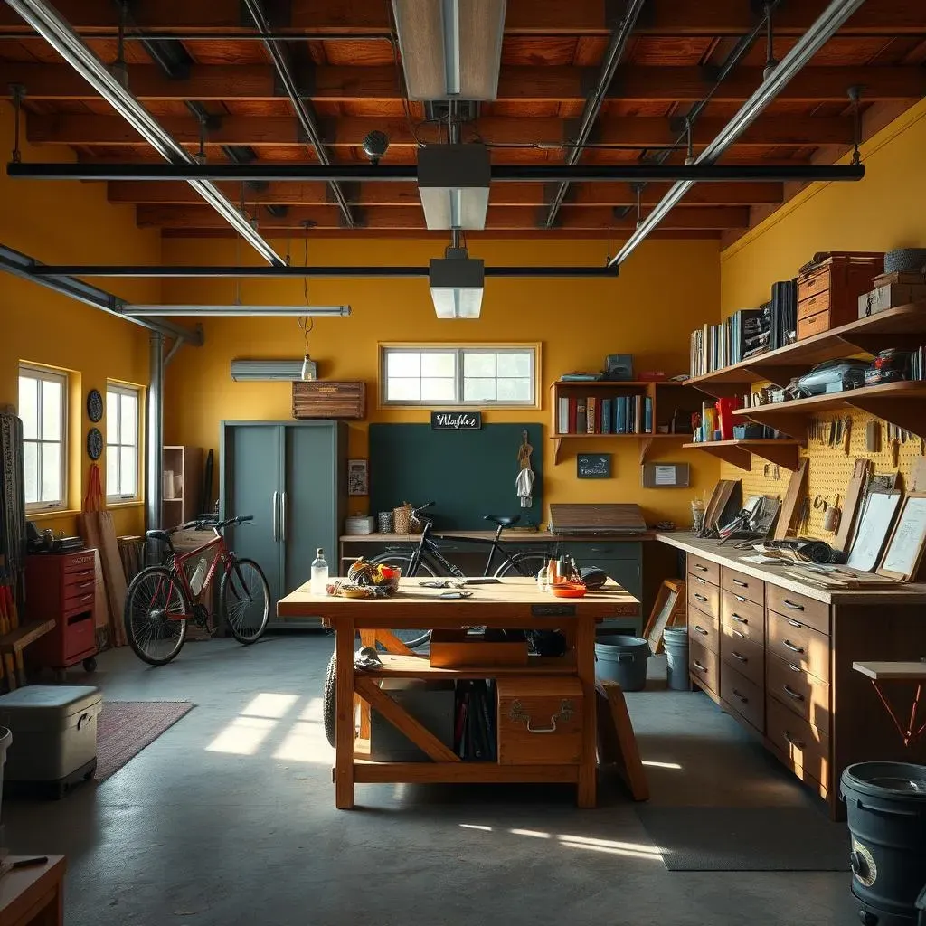 Top idées pour transformer un garage en atelier de bricolage