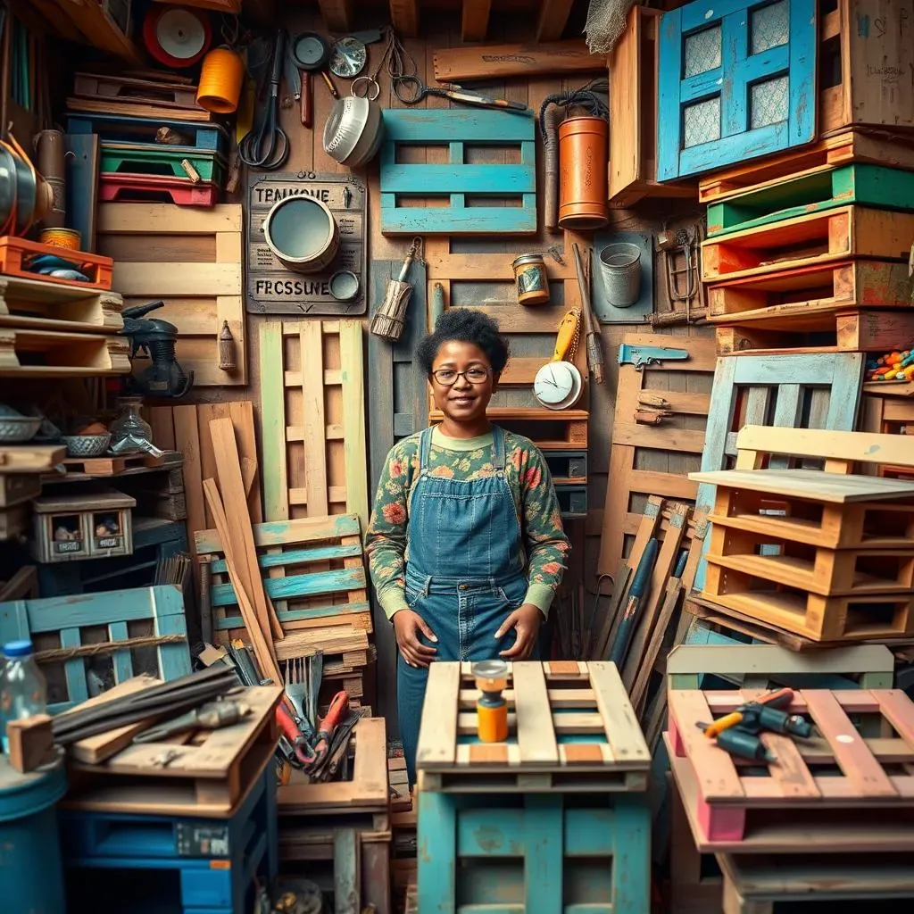 Inspiration et astuces pour réussir vos idées pour recycler des palettes en objets déco
