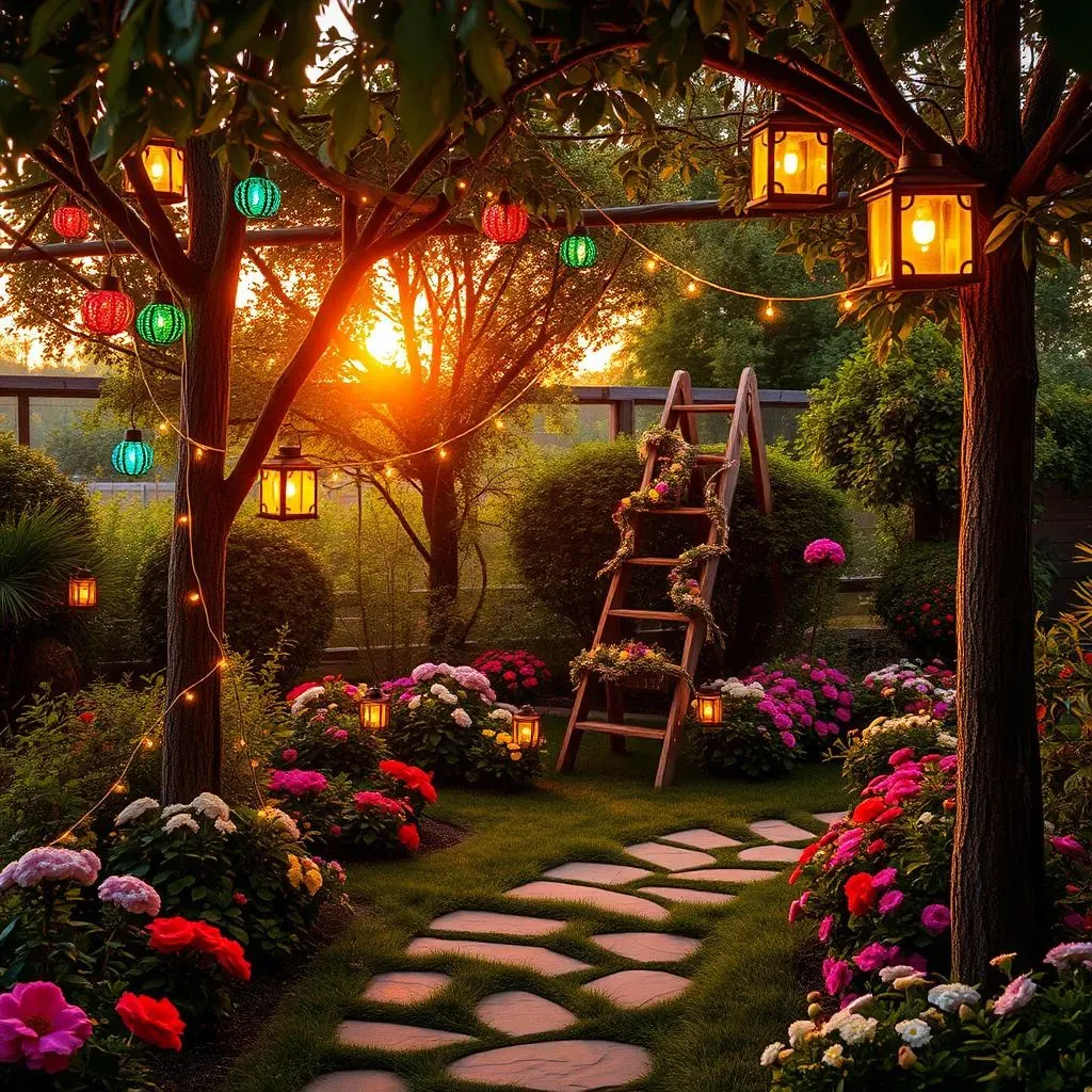 Inspiration et créativité : illuminer votre jardin avec des idées de guirlandes LED