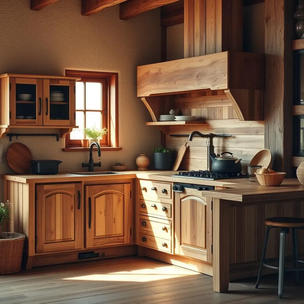 Le meuble cuisine pin recyclé : un choix durable et responsable