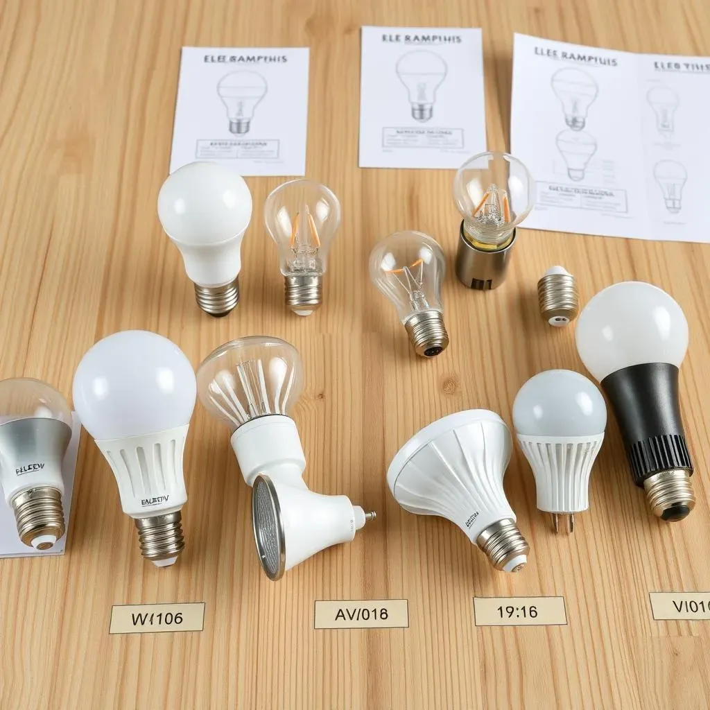Les différents types d'ampoules LED économiques