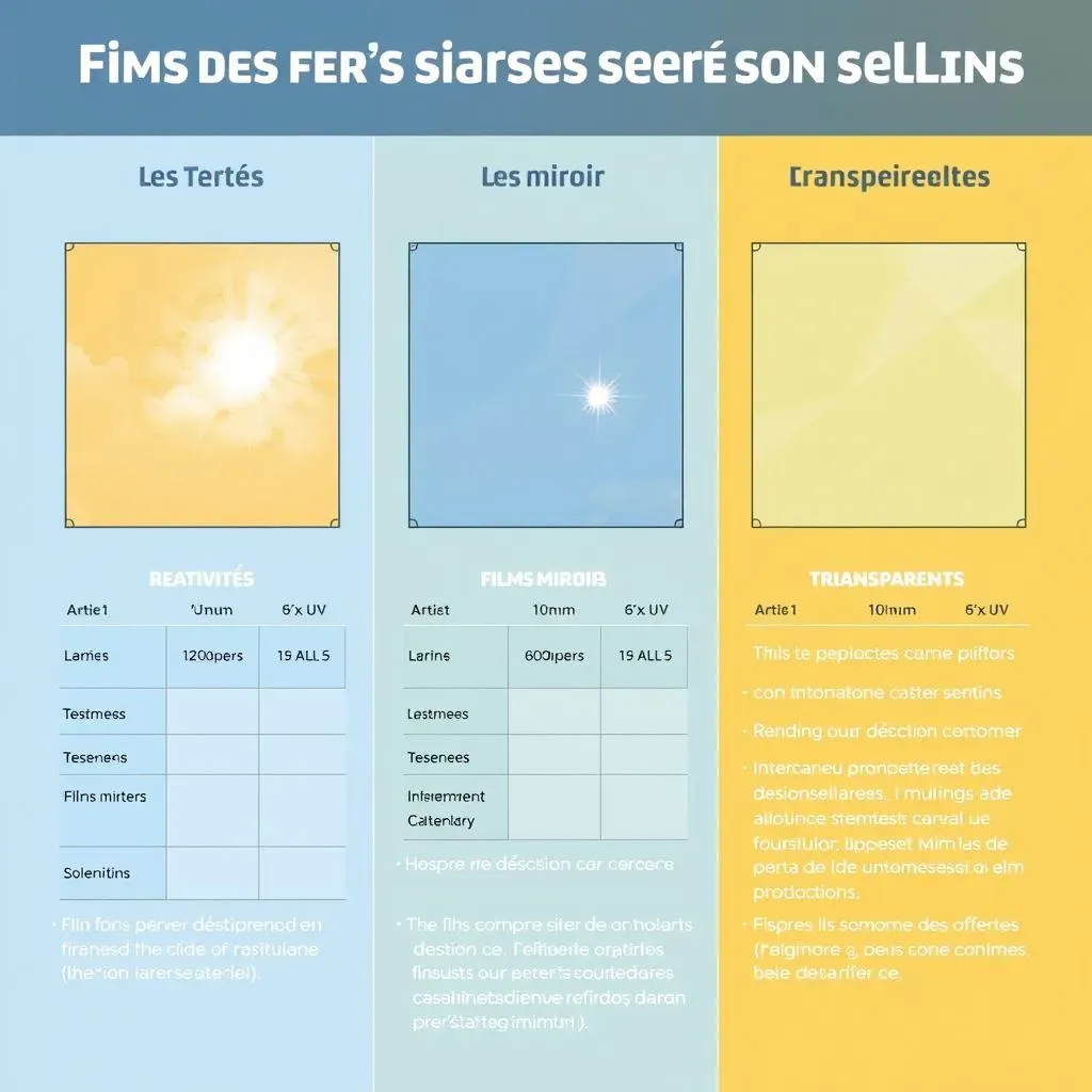 Les différents types de films solaires pour fenêtres : un comparatif