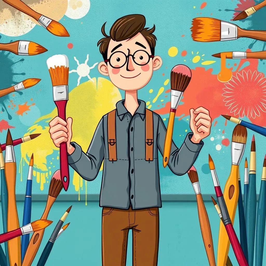 Les différents types de pinceaux pour peinture murale : un comparatif