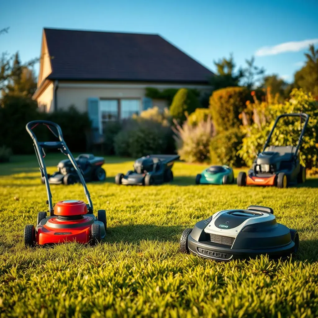 Les différents types de tondeuses pour petits jardins