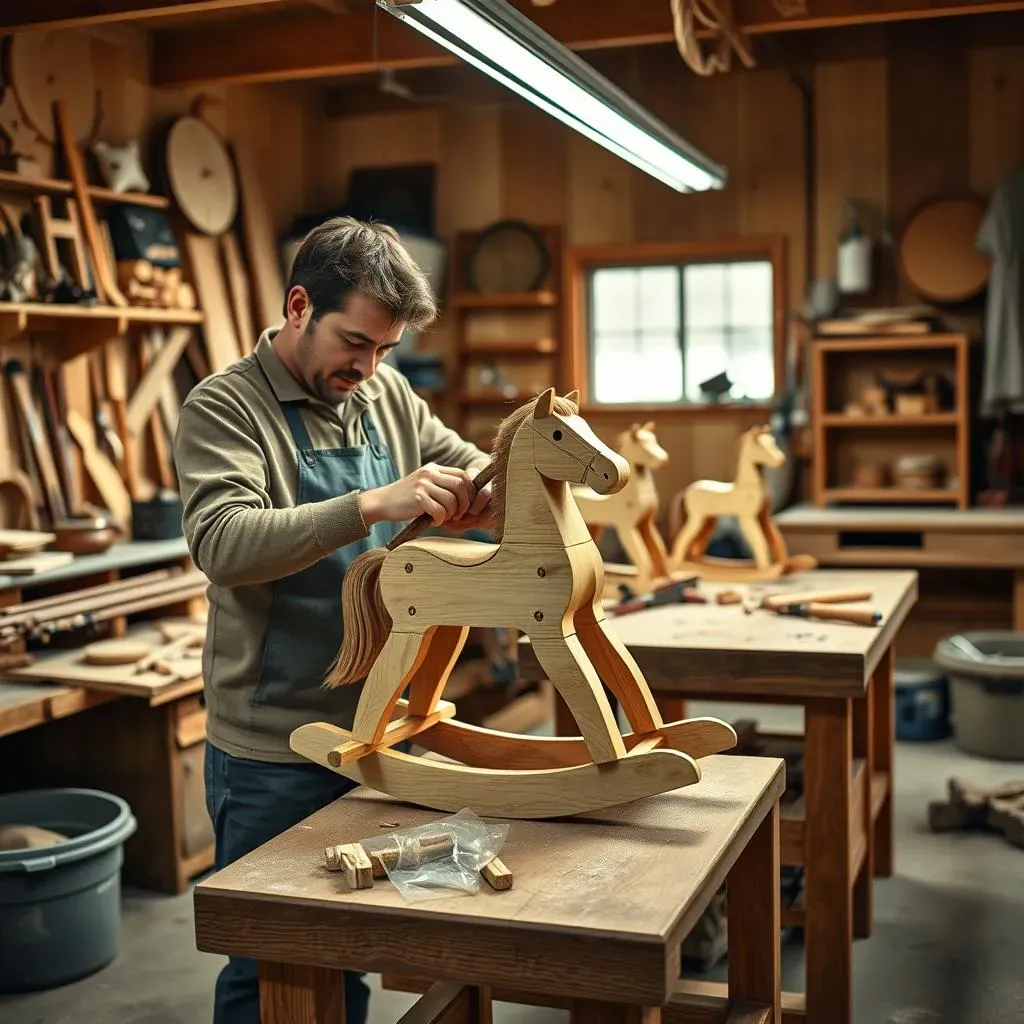 Les étapes clés du tutoriel pour construire un cheval à bascule