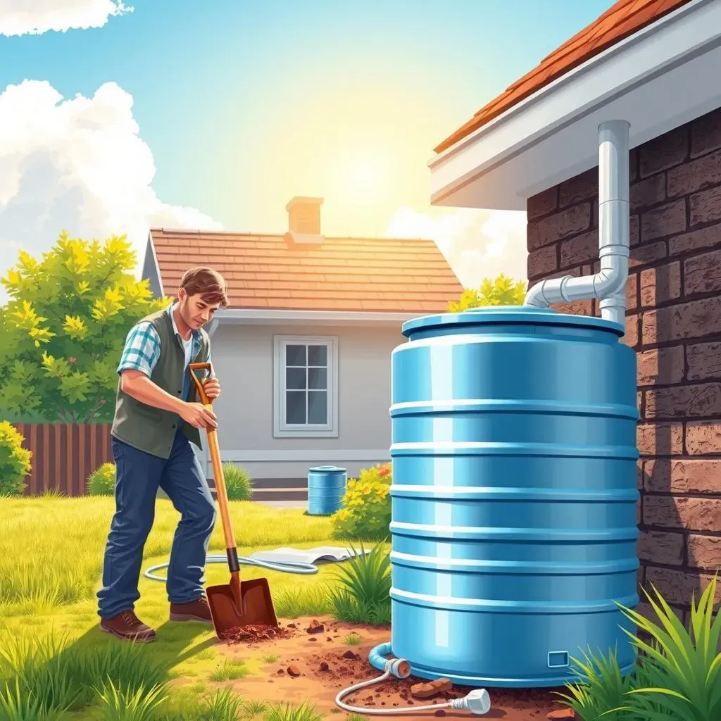 Les étapes clés du tutoriel pour installer un récupérateur d'eau de pluie