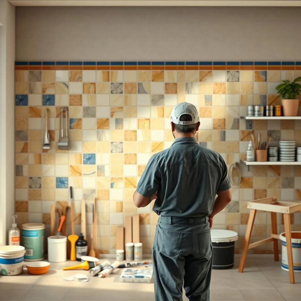 Les Étapes Clés du Tutoriel pour Repeindre un Carrelage Mural