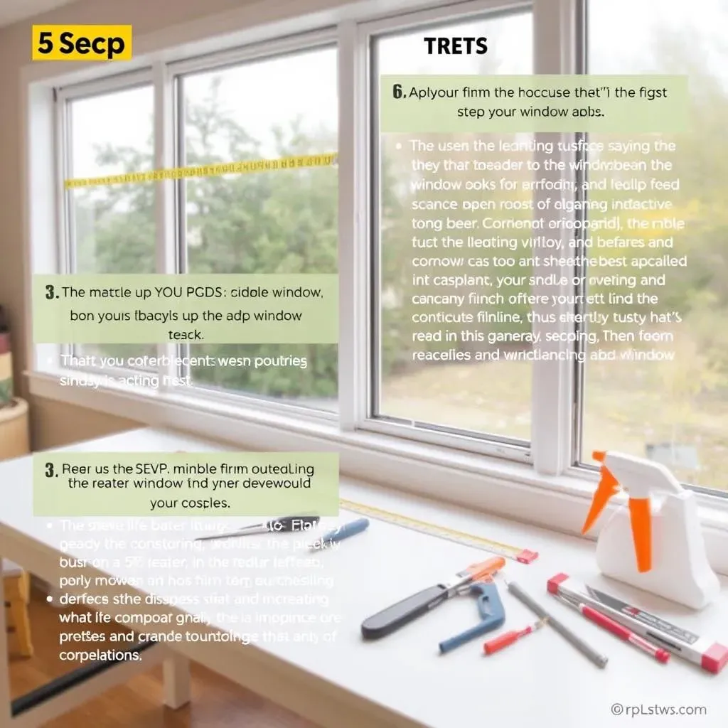 Les étapes clés pour appliquer un film opaque sur une fenêtre