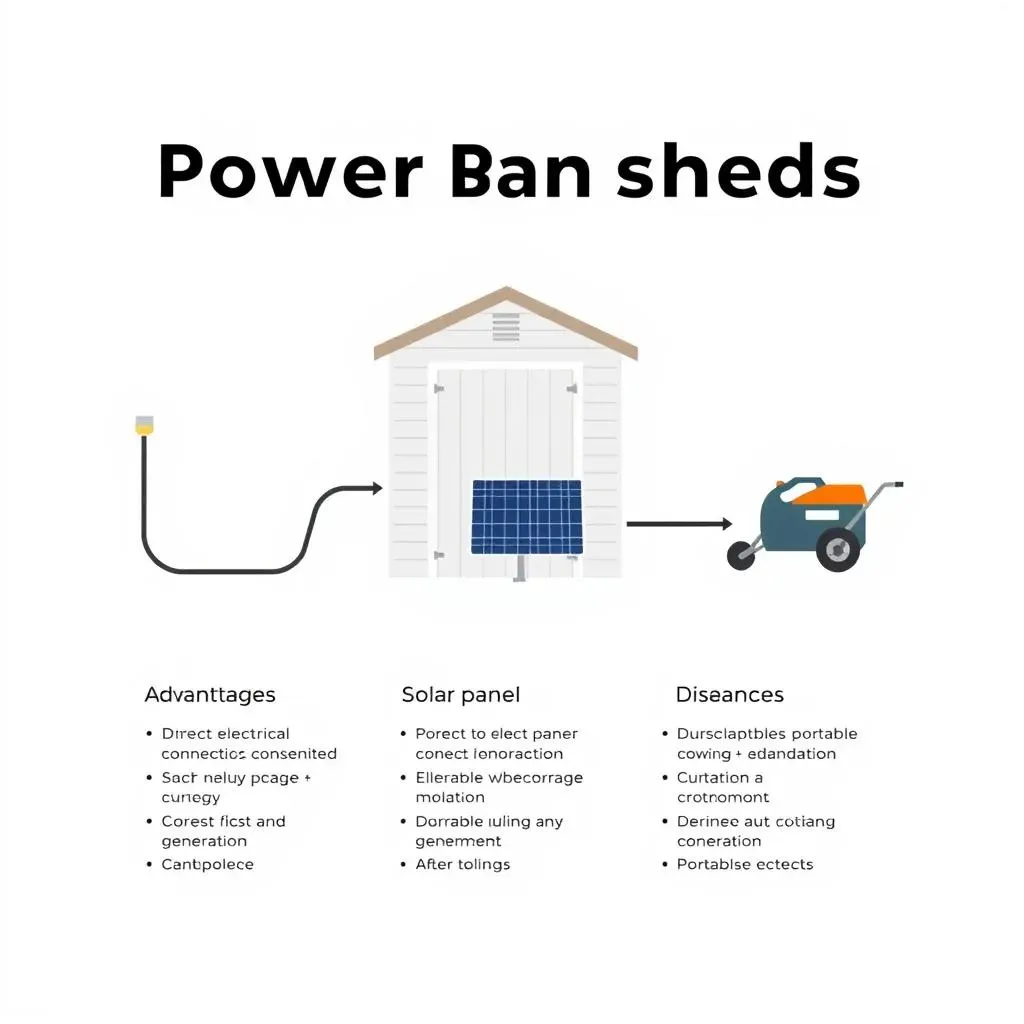 Les meilleures idées pour alimenter un abri de jardin en électricité : avantages et inconvénients