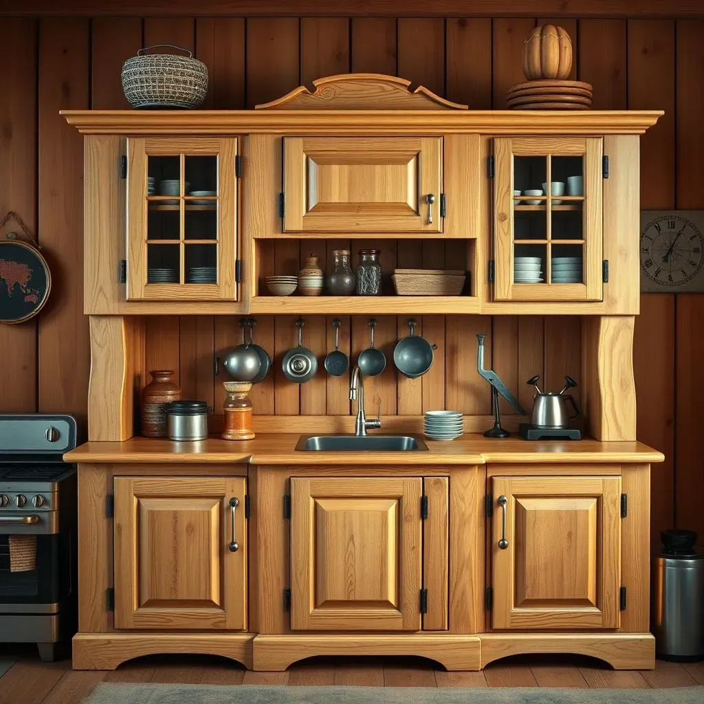 Où trouver le meuble cuisine en pin recyclé parfait pour votre intérieur ?