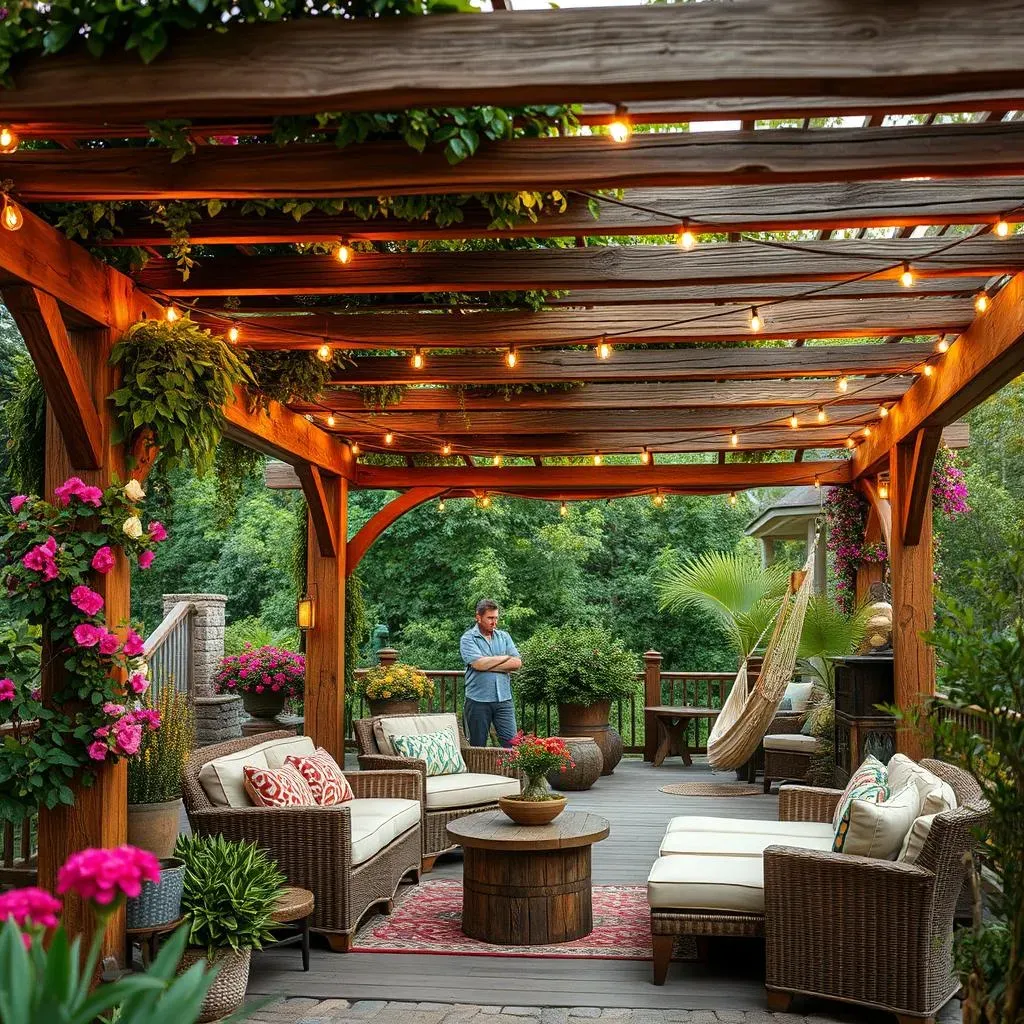 Personnaliser et agrémenter votre pergola en bois