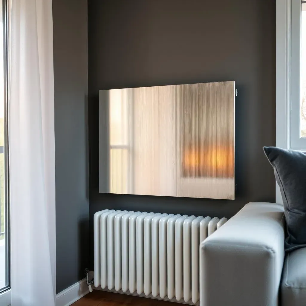 Pourquoi un panneau réfléchissant derrière un radiateur ?