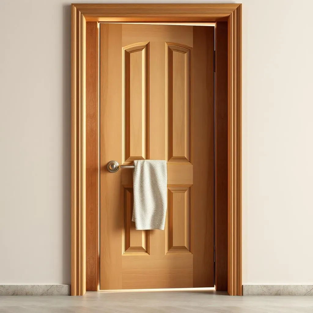 Préparation essentielle pour repeindre votre porte d'entrée