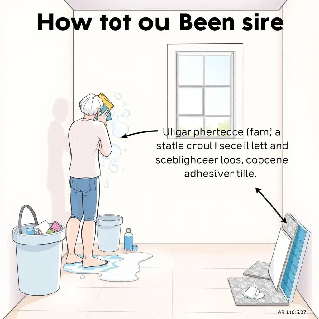 Préparation Essentielle pour un Tutoriel de Pose de Carrelage Mural Adhésif