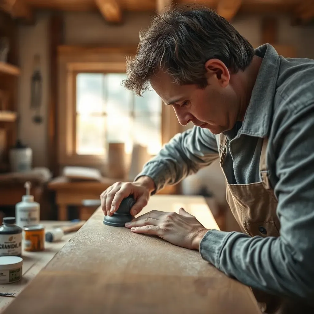 Préparation Facile Avant de Repeindre un Meuble en Bois