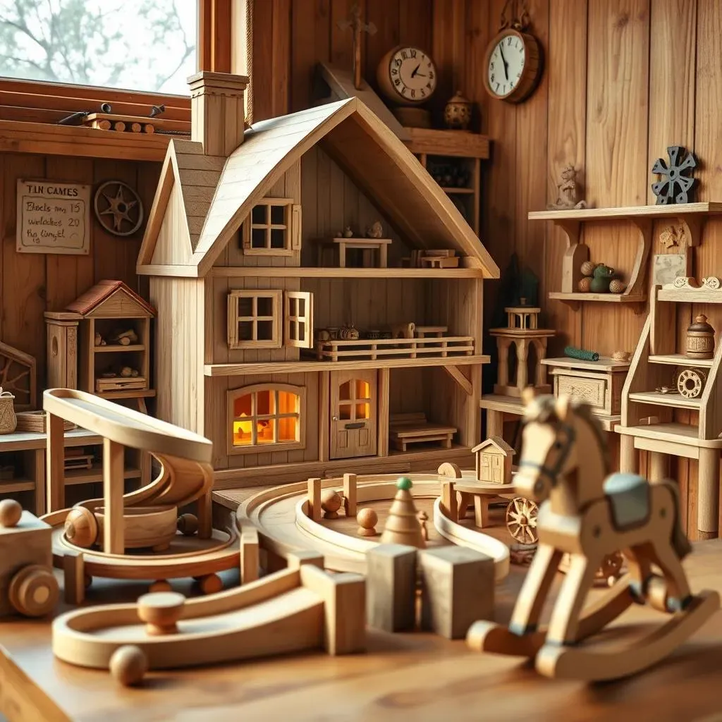 Projets de bricolage plus complexes pour des jouets en bois uniques