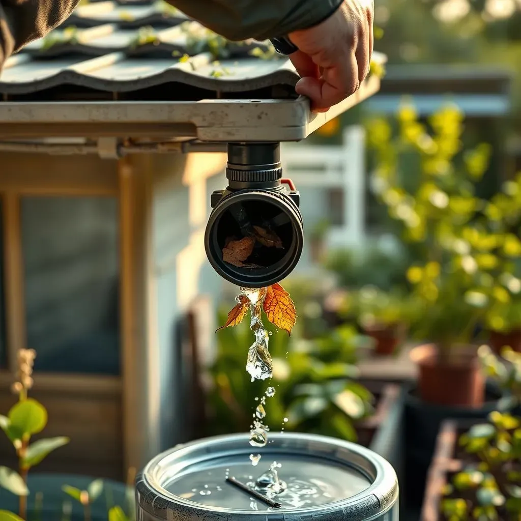 Raccordement et entretien de votre récupérateur d'eau